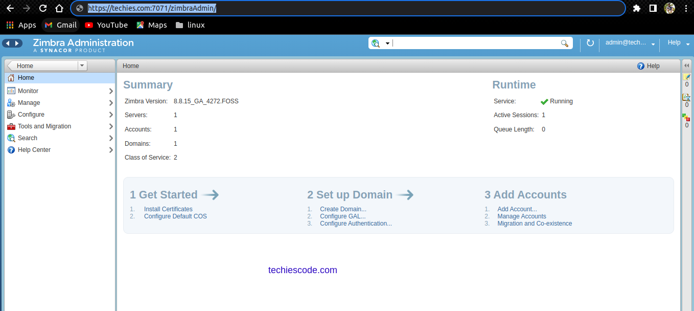 How to install Zimbra mail server on CentOS 7 Techies Code
