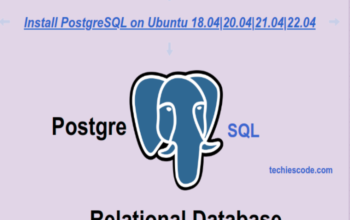 How to install PostgreSQL on Ubuntu 20.04|21.04|22.04